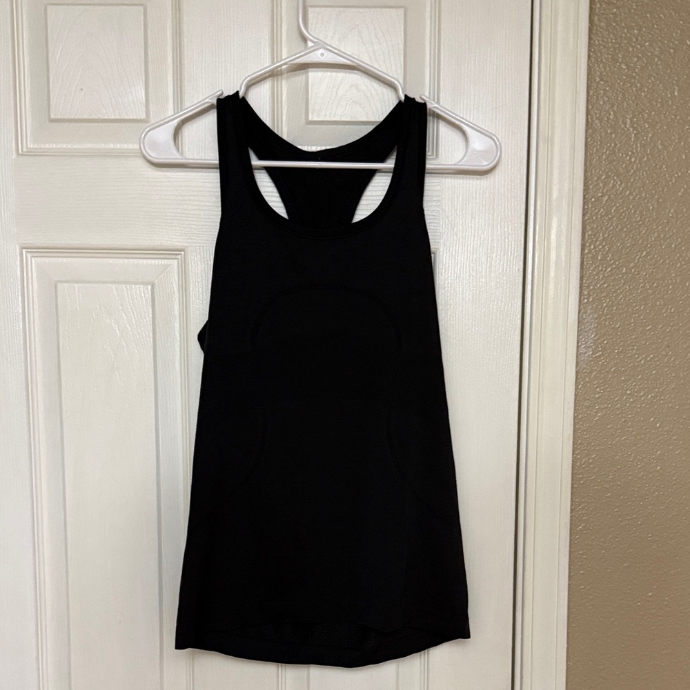 lululemon athletica Black Racerback Performance Tank